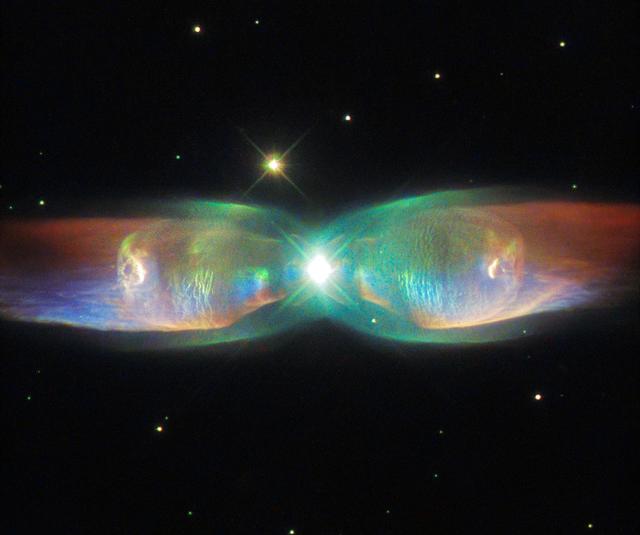 A field of light in deep space